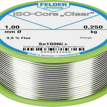 Hilo de soldar FELDER ISO-Core® Clear 1 mm (4000872821)