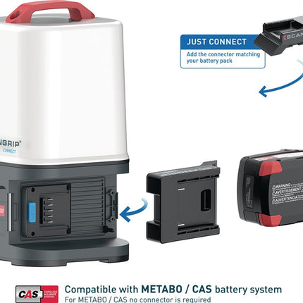 SCANGRIP LED-Strahler AREA 10 CONNECT 84 W 1000 - 10000 lm ( 4000873481 )