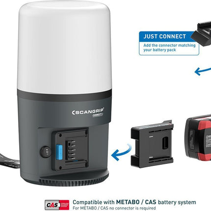 SCANGRIP Proyector LED AREA 6 CONNECT 54 W 3000 - 6000 lm ( 4000873482 )