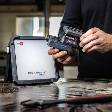 SCANGRIP Proyector LED VEGA 2 CONNECT 20 W 1000 - 2000 lm ( 4000873484 )