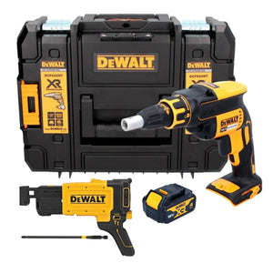 DeWalt DCF 620 NT Akku Trockenbauschrauber 18 V 30 Nm Brushless + 1x Akku 4,0 Ah + TSTAK - ohne Ladegerät