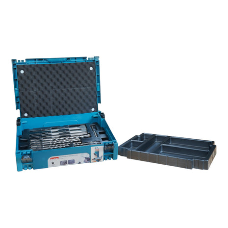 Makita E-17790 juego de brocas y cinceles SDS-Plus 17 piezas + Makpac