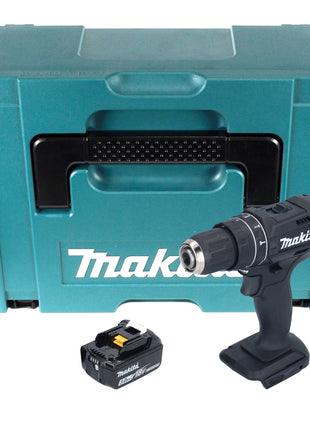 Makita DHP 482 F1JB taladro percutor inalámbrico 18 V 62 Nm negro + 1x batería 3,0 Ah + Makpac - sin cargador