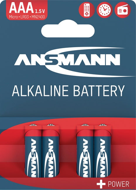 ANSMANN battery 1.5 V AAA-AM4-Micro 1200 mAh ( 4000901826 )