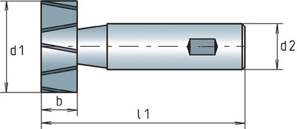 MAYKESTAG Schlitzfräser DIN 850 D Typ N D.19,5 mm ( 4117802231 )