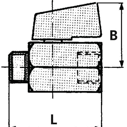 RIEGLER Mini-robinet à bille VALVE LINE 10 mm 3/8 ( 4163000191 )