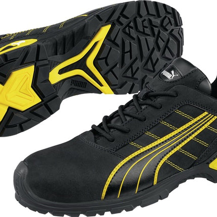 PUMA safety shoe Amsterdam Low size 40 black/yellow ( 4300700420 )