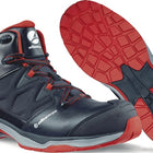 ALBATROS ULTRATRAIL BLACK MID botas de seguridad talla 40 negro/rojo ( 4300700560 )