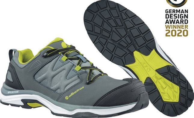 ALBATROS zapato de seguridad ULTRATRAIL GREY LOW talla 42 gris/combi ( 4300700602 )