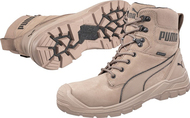 PUMA botas de seguridad CONQUEST STONE HIGH talla 42 piedra ( 4300700624 )