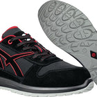 ALBATROS Zapato de trabajo CLIFTON ST LOW talla 41 negro/rojo (4300700671)