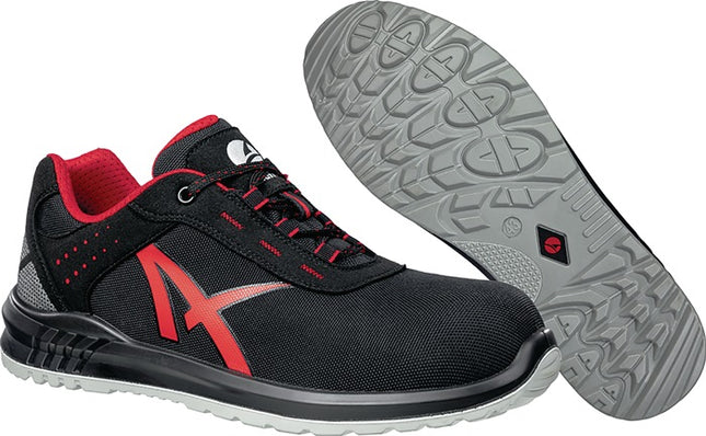 ALBATROS zapato de seguridad GRID LOW talla 42 negro/rojo ( 4300700702 )