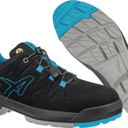 Zapato de seguridad ALBATROS FASTPACK LOW talla 46 negro/azul ( 4300700816 )