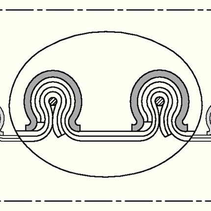 Manguera de aspiración y soplado NORRES CP HYP 450 Ø interior 75-76 mm ( 4501400403 )