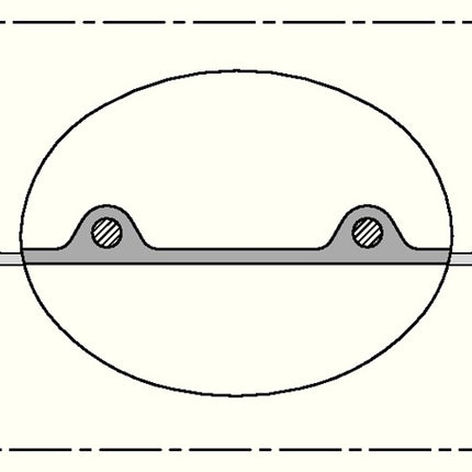 NORRES AIRDUC(R) PUR 351 Tubo di aspirazione e mandata per alimenti Ø interno 40 mm Ø esterno 48,00 mm ( 4501402286 )