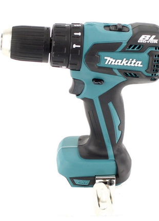 Makita DHP 459 RTJ 18 V Akku Schlagbohrschrauber im Makpac + 2x BL 1850 B 5 Ah Akku + Ladegerät + Makita B-53811 Bit & Bohrer-Set 100-teilig - Toolbrothers