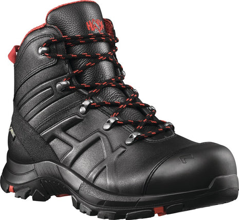 Bottes de sécurité HAIX BE Safety 54 Mid taille 10 (45) noir/rouge ( 4721000177 )