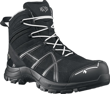 HAIX safety boots BE 40.1 mid size 10(45) black/silver ( 4721000305 )