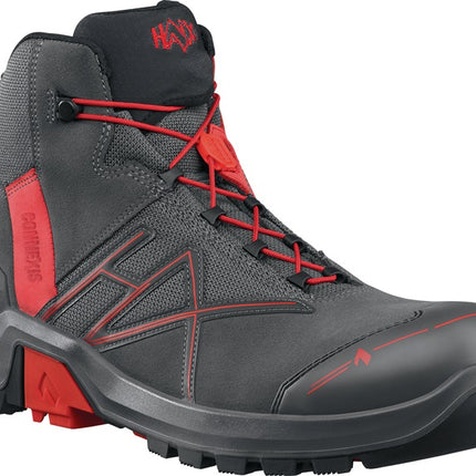HAIX botas de seguridad Connexis(R) GTX mid talla 6.5 (40) gris/rojo ( 4721000570 )