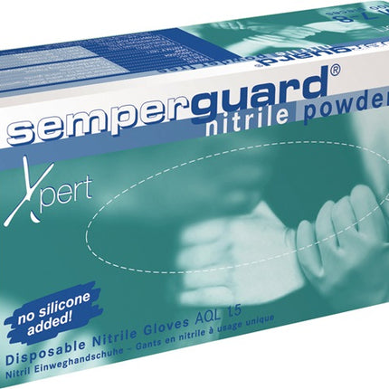 SEMPERMED Gants à usage unique SEMPERGUARD NITRIL XPERT SEMPERMED taille 9-10 bleu ( 8000140618 )