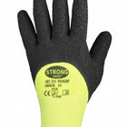 GUANTES STRONGHAND NEONGRIP talla 10 amarillo neón/negro ( 8000140723 )