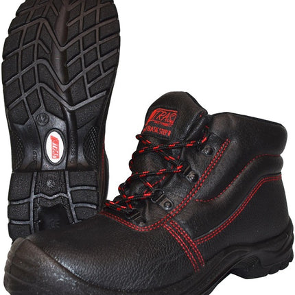 NITRAS botas de seguridad BASIC STEP MID talla 42 negro ( 8000235582 )