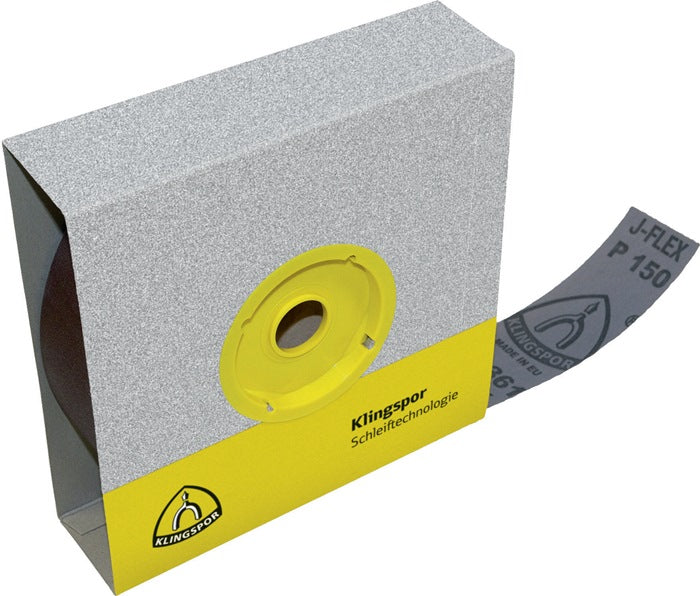 KLINGSPOR abrasive cloth roll KL 361JF 25 mm grain size 220 ( 8000352583 )