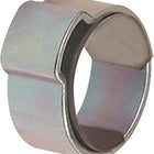 Abrazadera de manguera RIEGLER 1 oreja de acero, galvanizado brillante (W1) (8000367348)