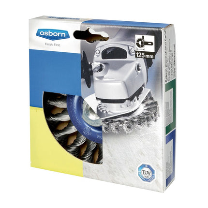 OSBORN Brosse ronde Ø 100 mm épaisseur de fil 0,5 mm ( 8000427670 )