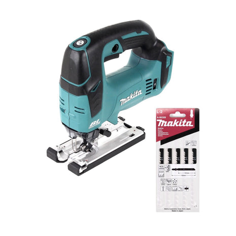 Makita DJV 182 Z Akku Pendelhubstichsäge 18V Brushless Solo + 8x Sägeblatt - ohne Akku, ohne Ladegerät - Toolbrothers