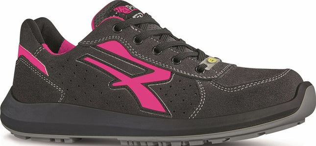 U.POWER scarpa di sicurezza da donna RU20156 ELECTRA taglia 38 nero/rosa ( 8000477262 )