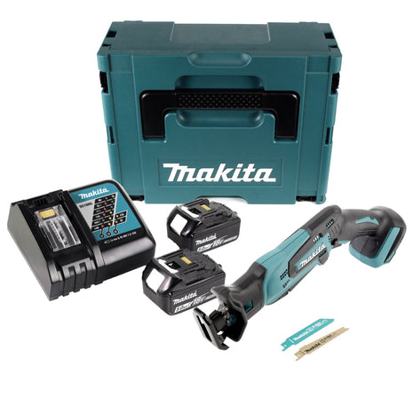 Makita DJR 183 RTJ Akku Reciprosäge 18V + 2x Akku 5,0Ah + Ladegerät + Makpac - Toolbrothers