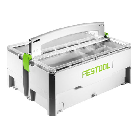 Festool SYS-SB Storage Box Werkzeugkoffer mit schwenkbaren Oberfächern ( 499901 ) - Toolbrothers