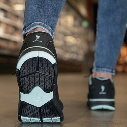 Zapato de seguridad para mujer BAAK Svea talla 41 negro/turquesa ( 8000600286 )