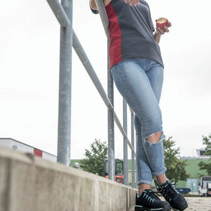 Zapato de seguridad para mujer BAAK Svea talla 41 negro/turquesa ( 8000600286 )