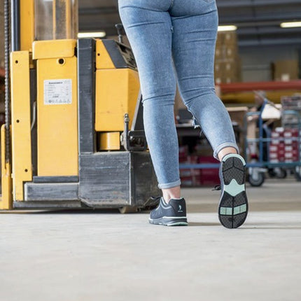 Zapato de seguridad para mujer BAAK Svea talla 41 negro/turquesa ( 8000600286 )