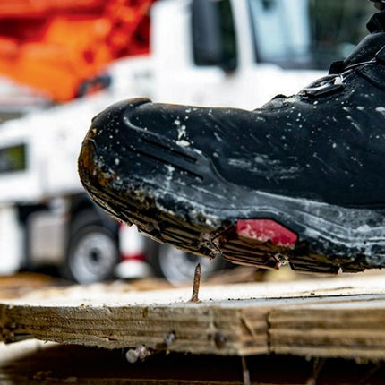 Botas de seguridad BAAK Braxton talla 43 negro/rojo ( 8000600319 )