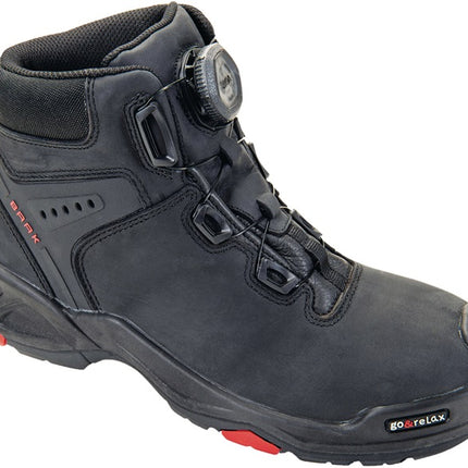 Botas de seguridad BAAK Braxton talla 45 negro/rojo ( 8000600321 )