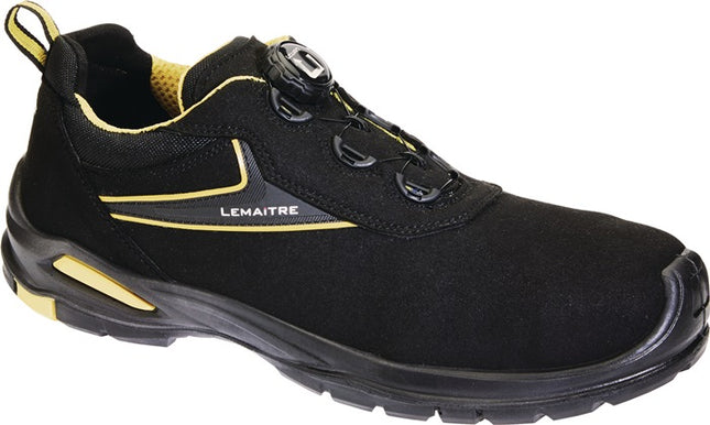 LEMAITRE safety shoe Harrison size 42 black/yellow ( 8000776455 )