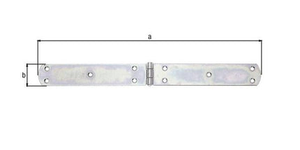 GAH altura de bisagra de caja 40 mm anchura de apertura400 mm ( 8001514131 )