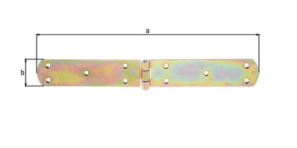 GAH altezza cerniera cassa 40 mm L.aperta300 mm ( 8001586372 )