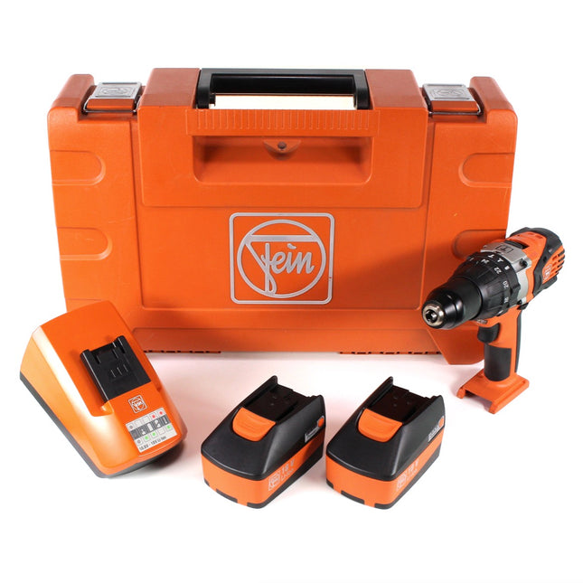 FEIN ASB 18 Akku Schlagbohrschrauber 18V 60Nm Brushless + 2x Akku 5,0Ah + Ladegerät + Koffer - Toolbrothers