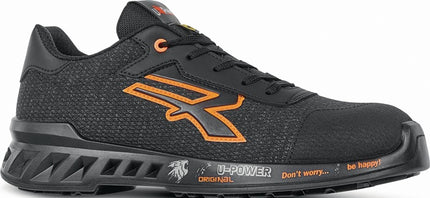 U.POWER scarpa di sicurezza BRUCE taglia 44 nero/arancio ( 8002410995 )