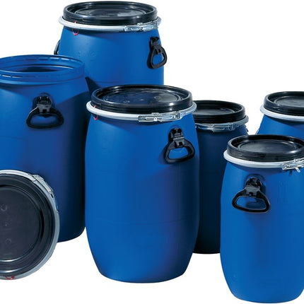 GRAF Bidón boca ancha 60 l polietileno azul (9000450461)