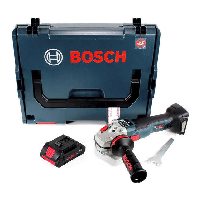 Bosch GWS 18-125 SC Akku Winkelschleifer 18V 125mm Brushless + 1x ProCORE Akku 4,0Ah + L-Boxx - Toolbrothers