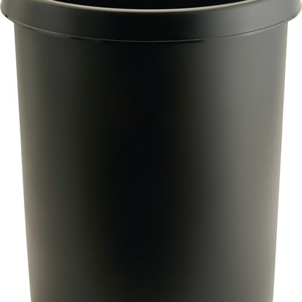 Corbeille à papier HELIT 45 l H480xØ390 mm avec bord poignée (9000468496)