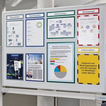 MAGNETOPLAN marco magnético DIN A3 azul (9000483027)