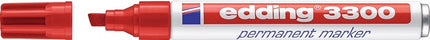 EDDING marqueur permanent 3300 rouge (9000487611)