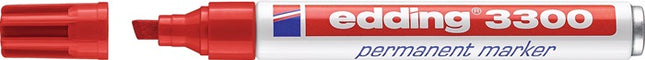 EDDING rotulador permanente 3300 rojo (9000487611)