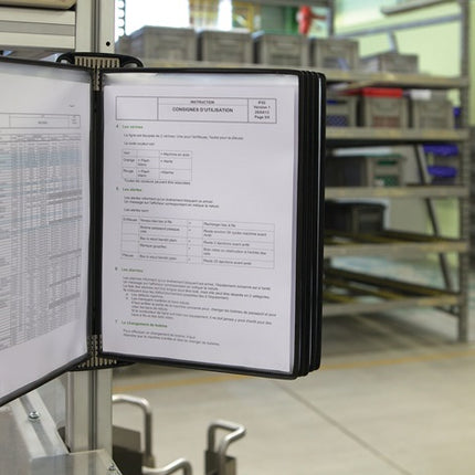 TARIFOLD soporte pared 10 paneles expositores (9000492061)